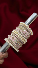 Touch of Royalty Velvet Bangles Set Elegant Bridal & Festive Wear
