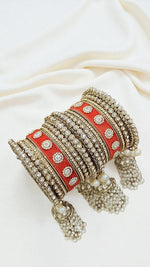Velvet Short Bangles Set | Traditional & Festive Indian Jewelry for Women