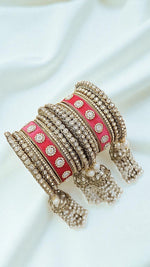 Velvet Short Bangles Set | Traditional & Festive Indian Jewelry for Women