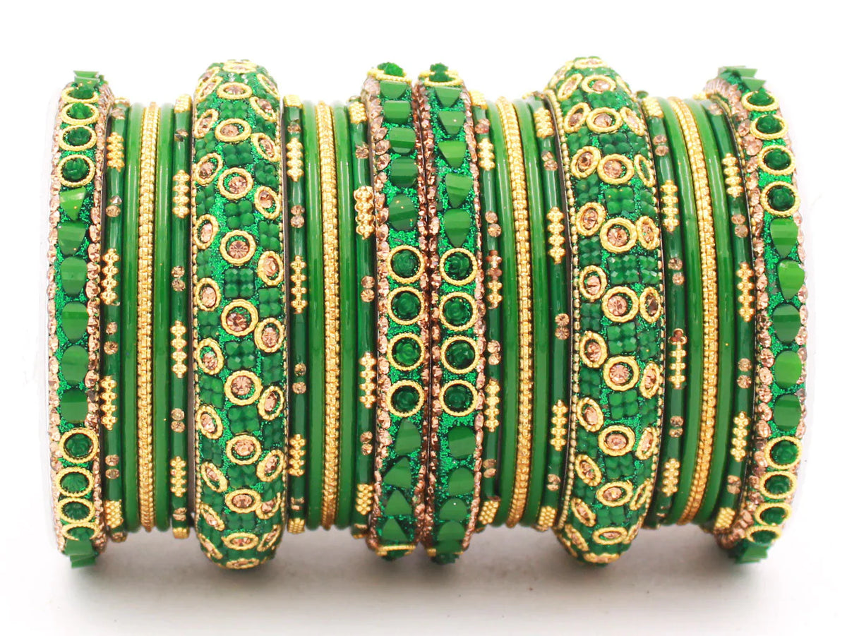 Traditional Lac Bangle Set for Women | Ethnic Bridal & Party Wear Jewelry