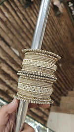AD Shadow Stone Bangles Set – Elegant Sparkle for Every Occasion