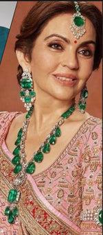 Indian Wedding Polki Necklace Earings Set, Pakistani Wedding Necklace Earrings Set, Polki Necklace, Polki Earrings, Bollywood Jewelry, Celeb Jewelry Set