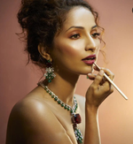 Indian Celebrity Polki Statement Necklace Earrings Set, Statement Polki Necklace, Statement Polki Earrings Set, Indian Celeb Polki Jewelry Set, Polki Jewellery Set, Pakistani Polki Jewellery Set, Bollywood Polki Necklace Set