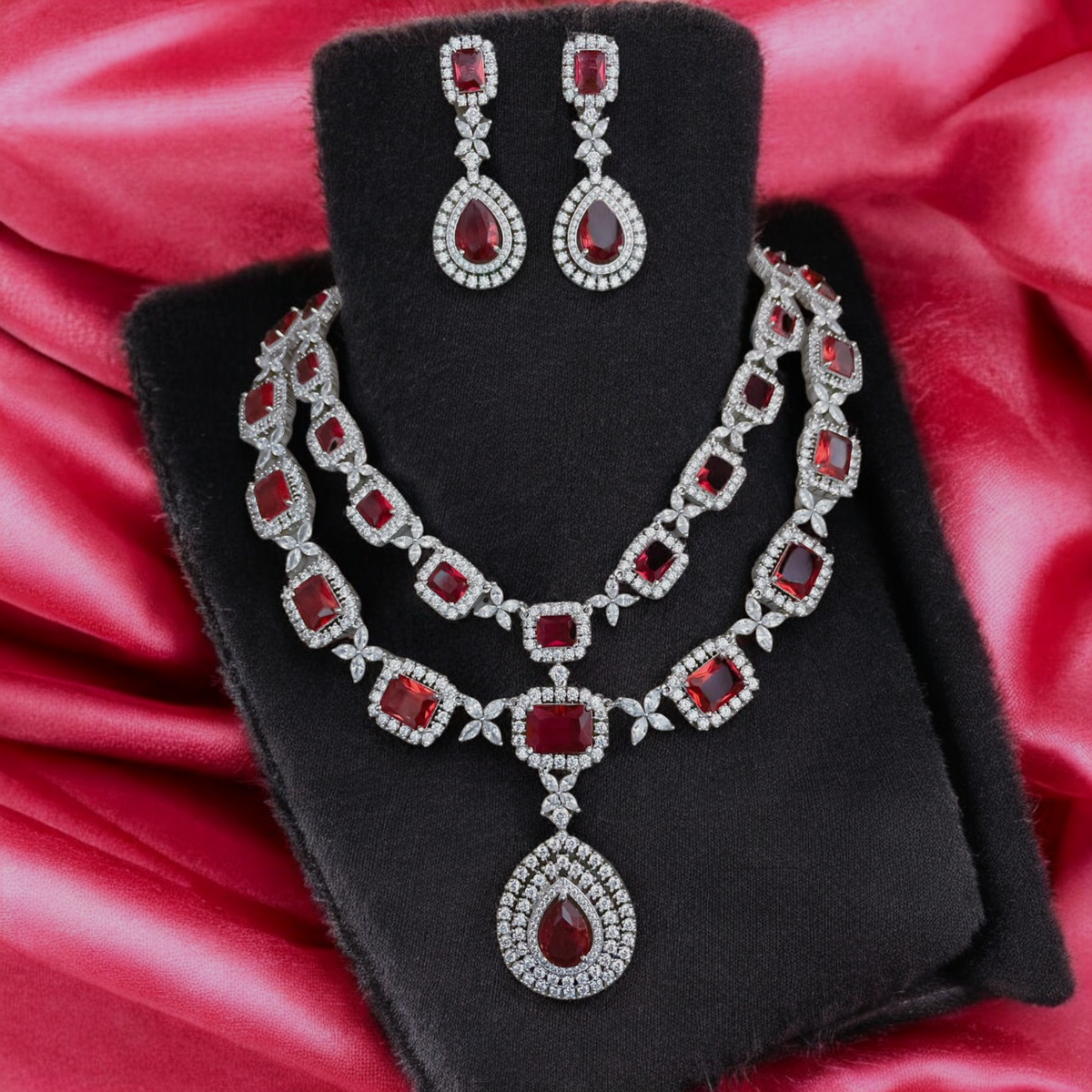 Exquisite Detailing Bollywood Polki Necklace Jewellery Set, Bridal Polki Jewelry, Wedding Polki Necklace Set, Pakistani Jewelry, Polki Jewelry Set