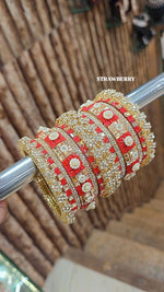 Colorful Stone Necklace Set with Pearl (Moti) Detailing | Traditional Indian Stone Jewellery Set for Women | Ethnic Wedding & Party Wear Necklace