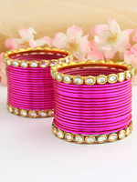 Elegant Statement Indian Bangles Jewelry Set, Statement Bangles Set, Pearl Chura, Pearl Jewellery Set, Pakistani Jewellery Set