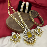 Vintage Polki Celebrity Necklace Jewelry Set, Polki Celebrity Necklace Earrings Set, Bollywood Polki Jewellery Set, Indian Jewellery Set, Pakistani Polki Necklace Set, Polki Necklace