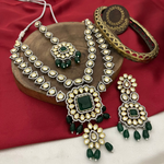 Festive Bridal Polki Necklace Earrings Set, Wedding Polki Earrings Set, Bollywood Inspired Necklace Set, Pakistani Polki Jewellery