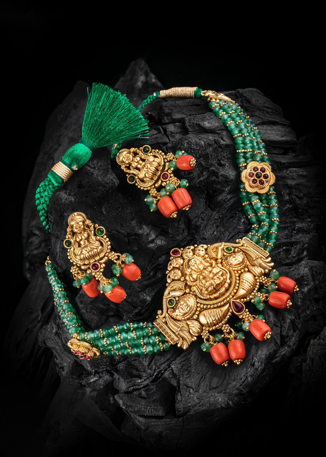 Meenakari Temple Choker Jewelry Set, Traditional Choker Earrings Set, Indian Temple Jewelry, Meenakari Bridal Choker Set, Pakistani Jewelry Set