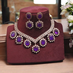 Indian Bridal Luxe Design Polki Choker Set, Luxe Polki Pakistani Jewelry Set, Pakistani Polki Choker Set, Bollywood Polki Necklace Set