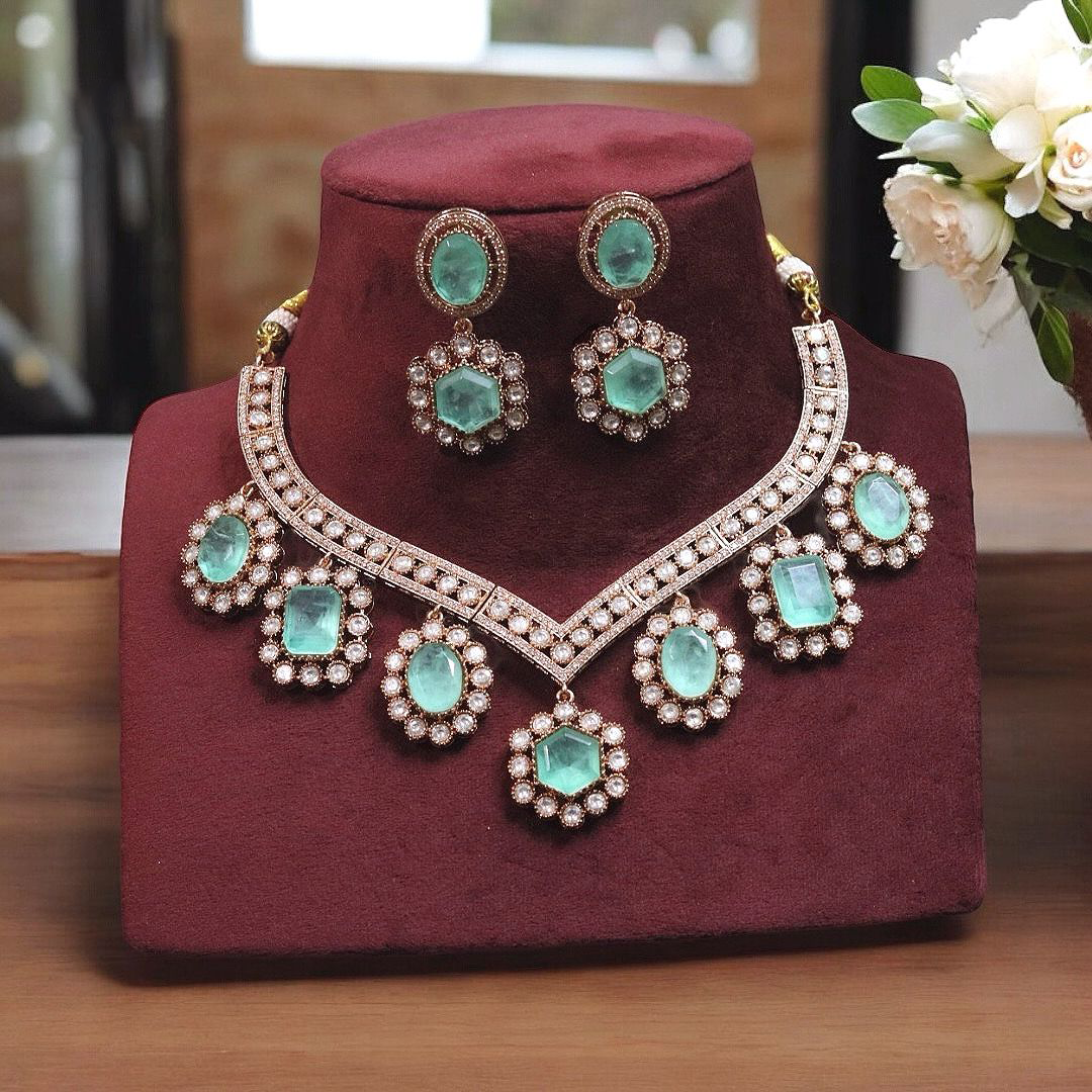 Indian Bridal Luxe Design Polki Choker Set, Luxe Polki Pakistani Jewelry Set, Pakistani Polki Choker Set, Bollywood Polki Necklace Set