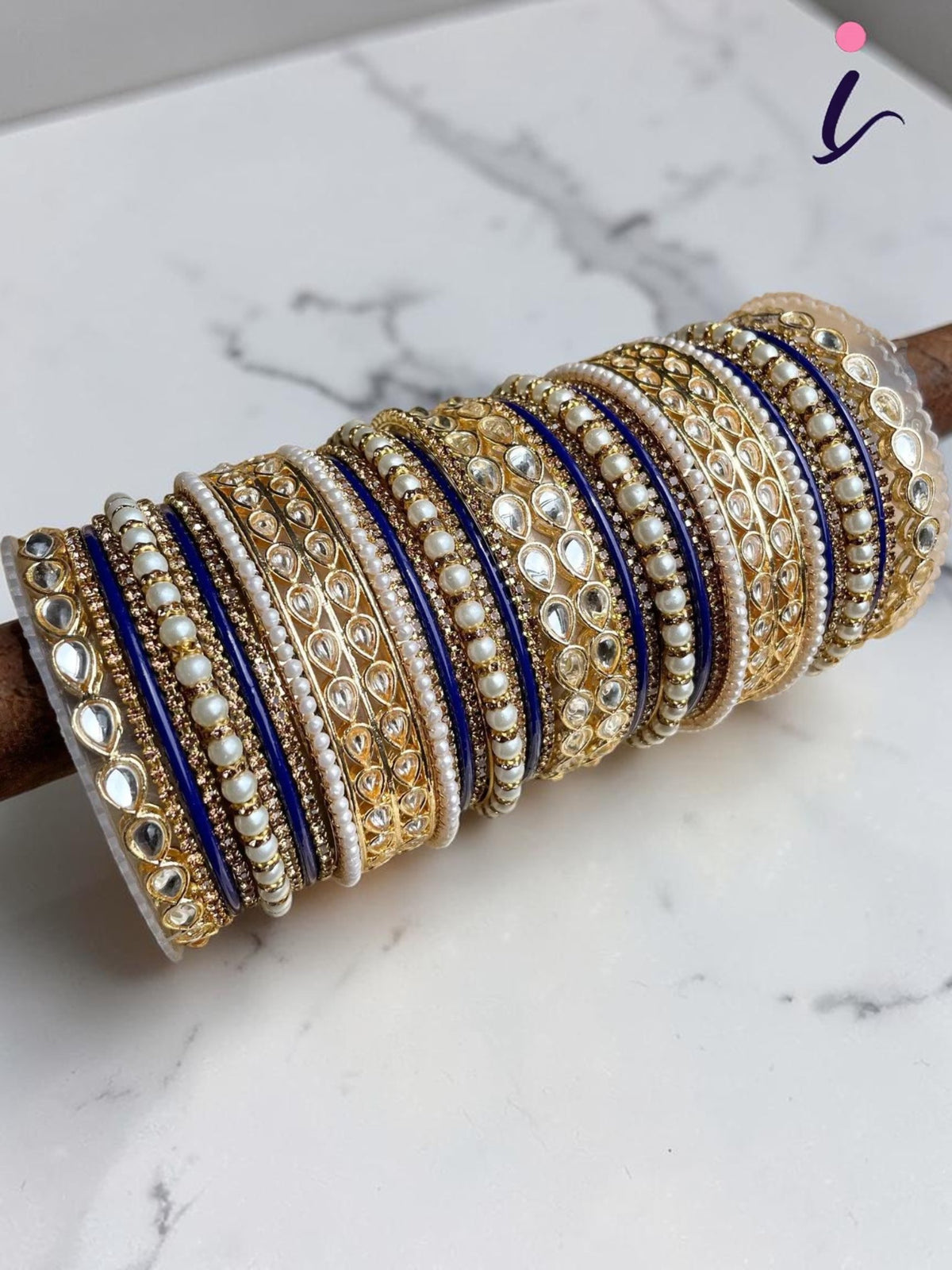 Kundan Pearl and Stone Kada Bangle Set for Women | Traditional Bridal Wedding Bangles Collection | Handcrafted Kundan Jewelry, Luxury Ethnic Bangles, Women’s Traditional Jewelry