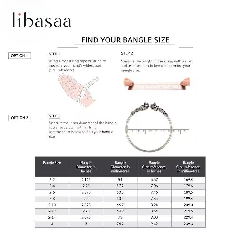 Set of 2 Golden Elephant Bracelets | Traditional Kada Bangles | Ethnic Indian Jewelry