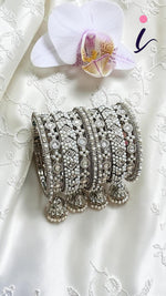 Jaipuri Ethnic Kundan Stone Work Bridal Chura Set For Wedding