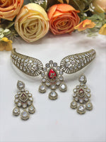 Royal Kundan Choker Necklace & Earrings Set | Indian Jewellery | Jewellery | Indian Necklace Set
