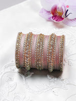 Kundan Bangle Set with Stone Work | Wedding Bangles for Women | Traditional Indian Bridal Jewelry Collection