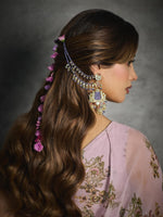 Celebrity Inspired Kundan Pearl Chandbali Earrings | Bollywood Style Bridal Indian Jewelry Kundan Polki Jhumki Earrings | Indian Jewellery Designer Bridal Earring Set | Traditional Indian Earring Set