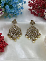 Victorian Elegance Premium AD Earrings – Timeless Vintage Charm