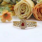 Royal Openable Kundan Polki Kada – Timeless Bridal Elegance