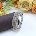 Elegant Openable CZ Diamond Kada – Modern Sparkle with Classic Charm