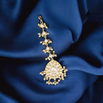 Pakistani Golden Pearl Maangtikka For Women