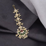 Multicolor Festive Stone Work Maangtikka For Women