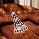 Multi Layered Stone Work Indian Maangtikka For Wedding