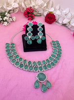 Double Layered Jaipuri Polki Kundan Work Bridal Choker Earrings Set For Wedding