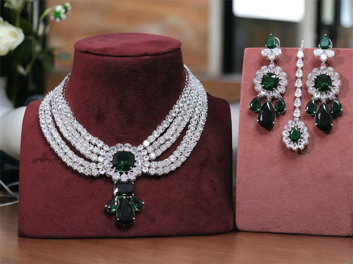 Kundan Jewelry Indian Jewelry Pakistani Necklace Polki Necklace Traditional Jewelry