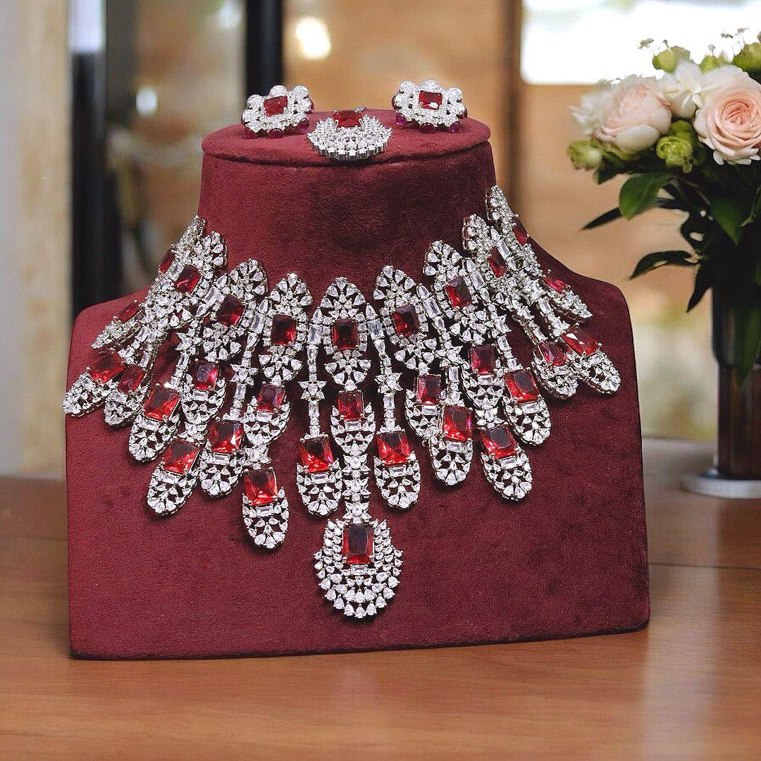 Kundan Jewelry Indian Jewelry Pakistani Necklace Polki Necklace Traditional Jewelry