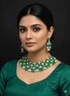 Grand Polki & Emerald Kundan Style Choker Set