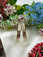 Premium Two-Tone Designer Bangles for Women | Elegant Traditional Kada Set | Stylish Ethnic Daily & Party Wear Bangles