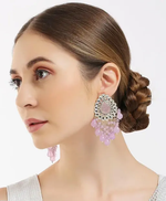 Bollywood Kundan Earrings Indian Earrings pearl Earring Pakistani Earrings Statement