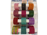 Square Stone Glass Bangles Combo Set, 12 Colors Traditional Indian Bangles Set, Bridal Bangle Elegant Indian Traditional Chudi Set for Bridal & Festive Wear
