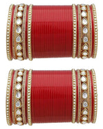 Bridal Punjabi Choora Wedding Wear, Red Chuda Set for Marriage for Girls and Women. Punjabi Choora Fashion Jewelry Chuda Set, Suhag Chuda