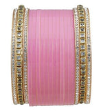 Traditional Pink Bridal chura, Indian wedding jewelry, Punjabi choora, Bridal jewelry, Pink Chura, Choora, Indian jewelry, Dulhan, Suhag