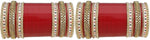 Beautiful Indian Bridal Wedding Wear Chura Set, Traditional With Stone Kada, Punjabi Bridal Plastic Designer Stone Bangles, Chura, Chooda