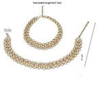 Traditional Gold Plated Crystal Pearl Anklets Payal Jewellery for Women (Gold), Gold anklets pair, Pearl Crystal anklets