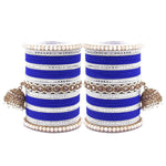 Bollywood Style Polki Kundan Pearl Jhumka Bangles Set Punjabi Pearl bangles Set/Bridal bangles/ wedding jewelry/pakistani set