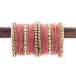 Indian Bangle set, Bridal bangles, Thread Bangles, Traditional Bracelet, Ethnic Bangles, Wedding Eid Navratri Bollywood Choora Set for Women