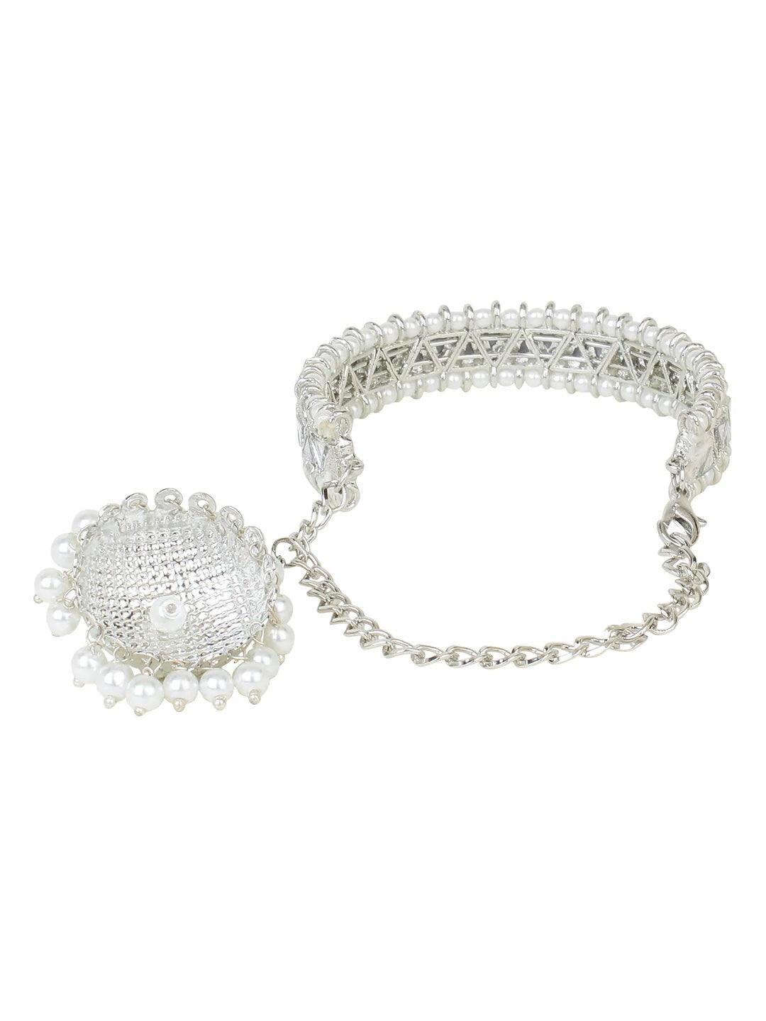 Jhumki Mirror Bracelet / Indian Bangles / Punjabi Jewelry / Pakistani jewelry / Indian jewels