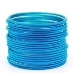 Indian Bangles Set 24 Dual Textured Bangles, Indian Jewelry, Bangles Bridal Bangles for Women, Indian Bangles, Bollywood Jewelry