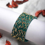 Indian Bangles Set 16 Meenakari Bangles Golden Stones, Indian Jewelry, Bangles Bridal Bangles for Women, Indian Bangles, Bollywood Jewelry