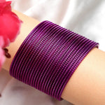 Indian Bangles, 24 Plain Dotted Bangle Set , Indian Jewelry, Bridal Bangles for Women, Indian Bangles, Bollywood Jewelry, Chudiyan