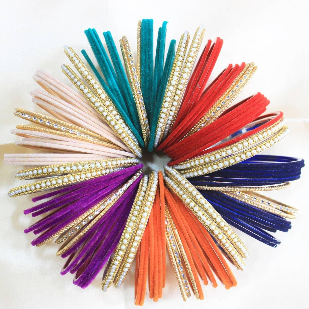 Indian Bangles Set / Bridal Bangles Set / Indian Jewelry / Bridal Bangles / Traditional Bangles / Festive Colorful Bangles Set for Women