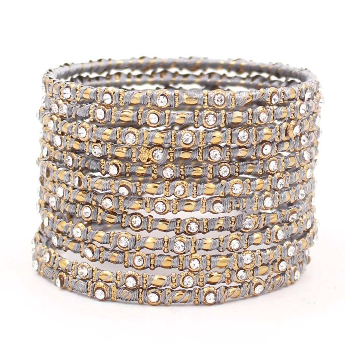 Indian Bangles / 12 Thread Stones Bangle Set / Indian Jewelry / Bridal Bangles / Stone Bangles / Bollywood Jewelry / Chudiyan for Women