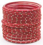 Indian Bangle Set 24 Plain Matte Textured Bangles, Metal Bangles Indian Jewelry / Bangles Bridal Bangles for Women