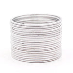 Indian Bangles Set 24 Dual Textured Bangles, Indian Jewelry, Bangles Bridal Bangles for Women, Indian Bangles, Bollywood Jewelry