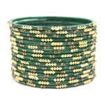 Indian Bangles Set 16 Meenakari Bangles Golden Stones, Indian Jewelry, Bangles Bridal Bangles for Women, Indian Bangles, Bollywood Jewelry