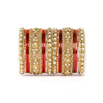 Indian gold bangles with different color bangles, Wedding bangles, bangle set, Festive color bangles, Indian bollywood jewelry